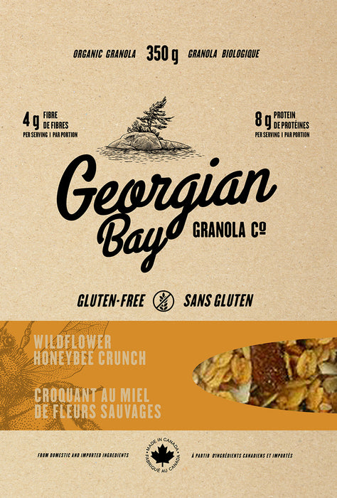 Georgian Bay Granola Company - Wildflower Honey Bee Crunch, 350 g