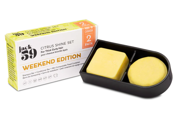 Jack59 - Weekend Edition Citrus Shampoo & Conditoner, 95 g
