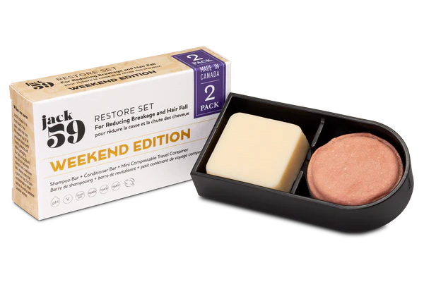 Jack59 - Weekend Edition Restore Shampoo & Conditioner, 95 g