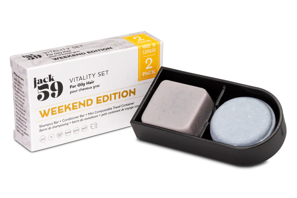 Jack59 - Weekend Edition Vitality Shampoo & Conditoner, 95 g