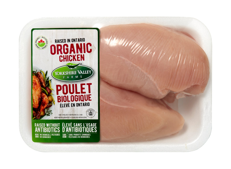 Yorkshire Valley - Organic Fresh Boneless Skinless Chicken Breasts