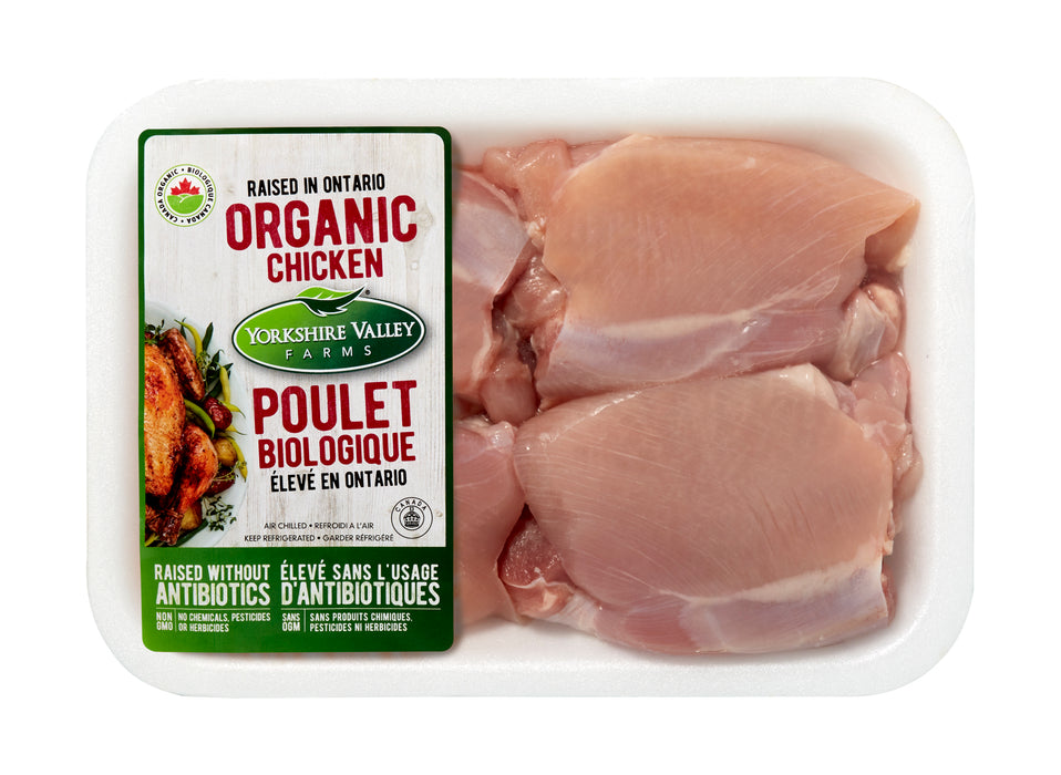 Yorkshire Valley - Organic Fresh Boneless Skinless Chicken Thighs