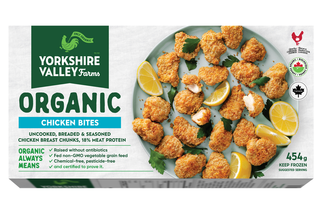 Yorkshire Valley Farms - Organic Chicken Bites, 454 g