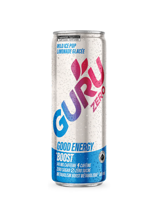 Guru - Ice Pop Zero Energy, 355 mL