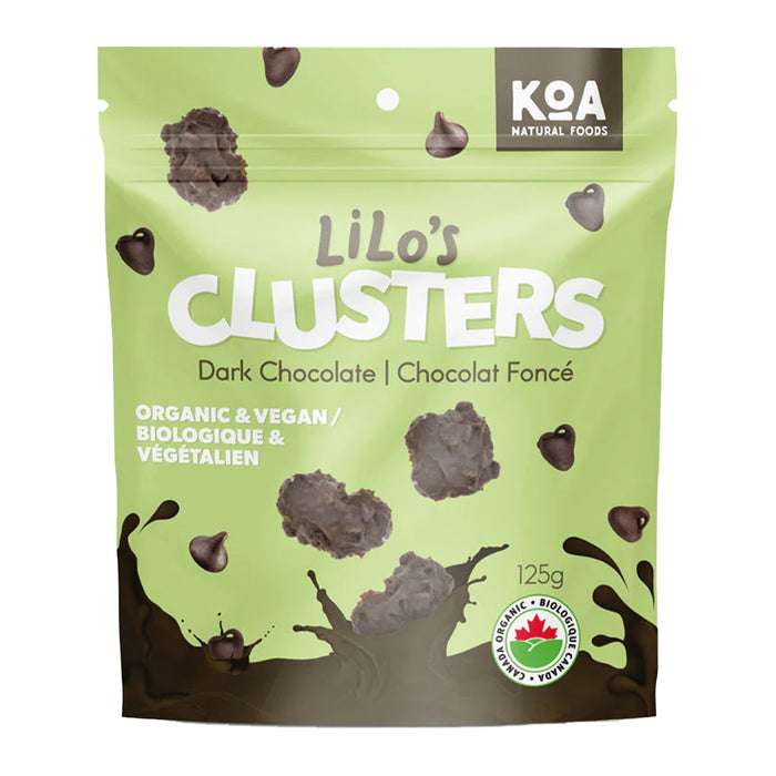 Lilo & Co - Clusters - Dark Chocolate, 125 g