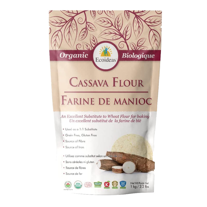 Ecoideas - Organic Cassava Flour, 1 kg