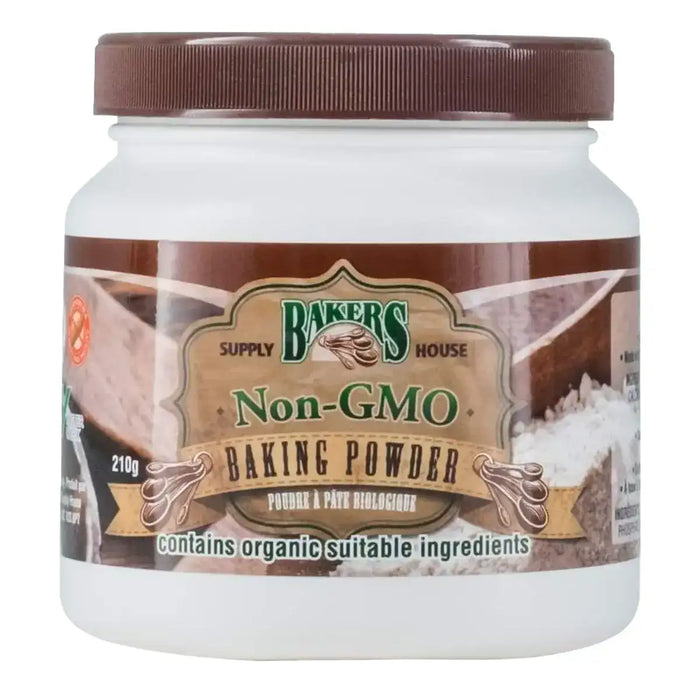 Bakers Supply House - Organic Baking Powder, 210 g