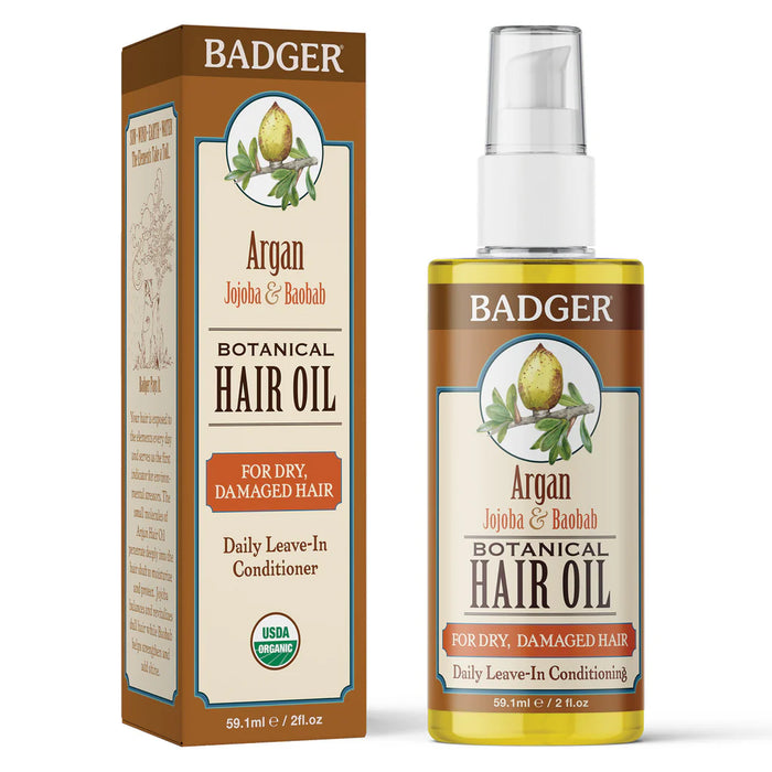 Badger - Hair Oil - Argan, 59 mL