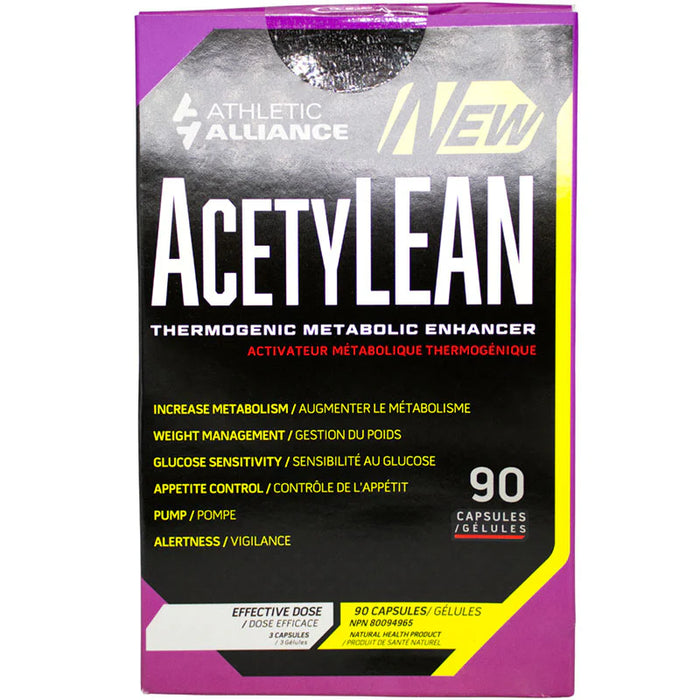 Athletic Alliance - AcetyLEAN - Metabolic Enhancer, 90 Caps