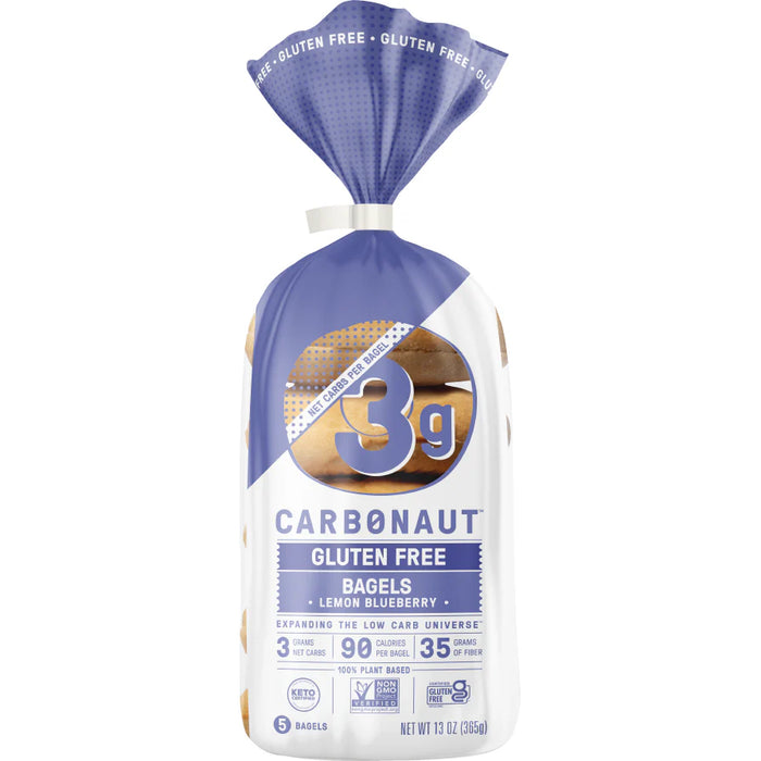Carbonaut - Gf Lemon Blueberry Bagel, 335 g