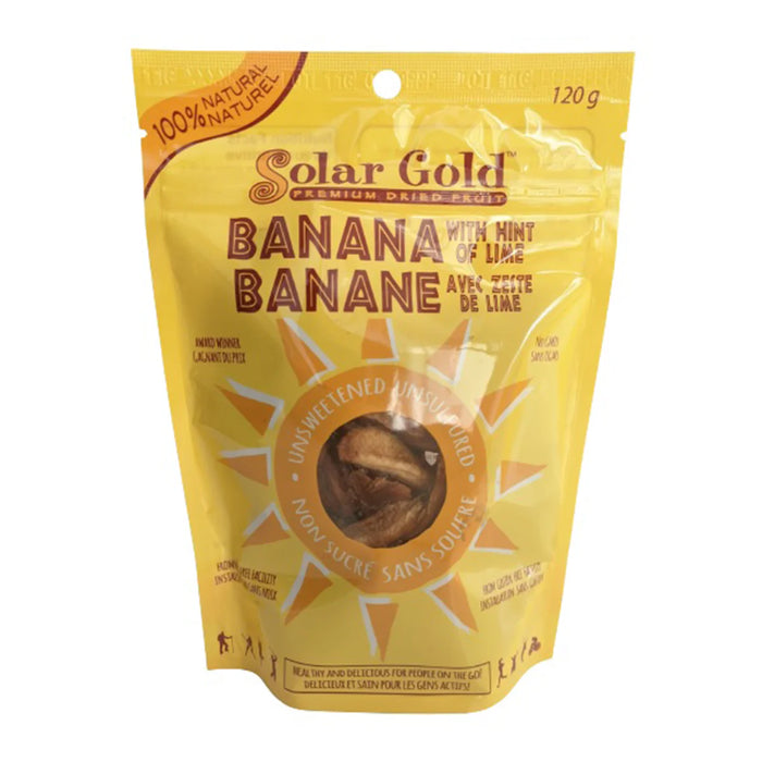 Solar Gold Dried Fruit - Dried Bananatangs - 70 g