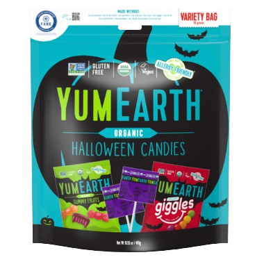 Yum Earth - Halloween Variety Bag, 50 Count