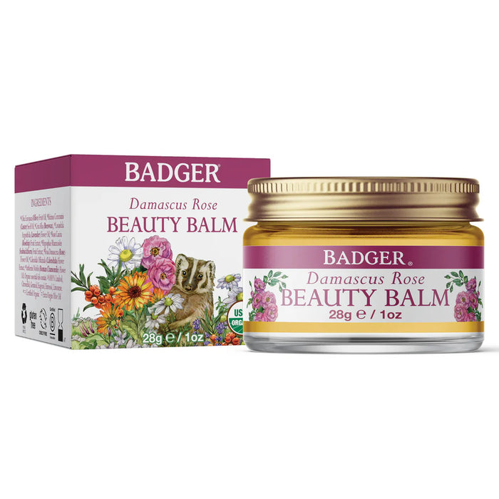 Badger - Rose Beauty Balm, 28 g