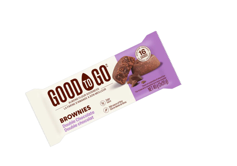 Good To Go - Double Chocolate Brownies Bar, 40 g