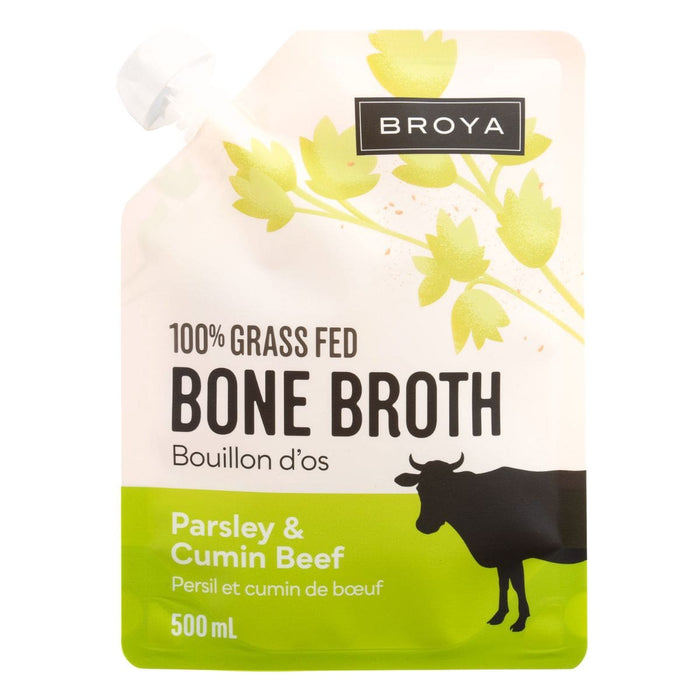 Broya - Bone Broth Beef Parsley Cumin, 500 mL