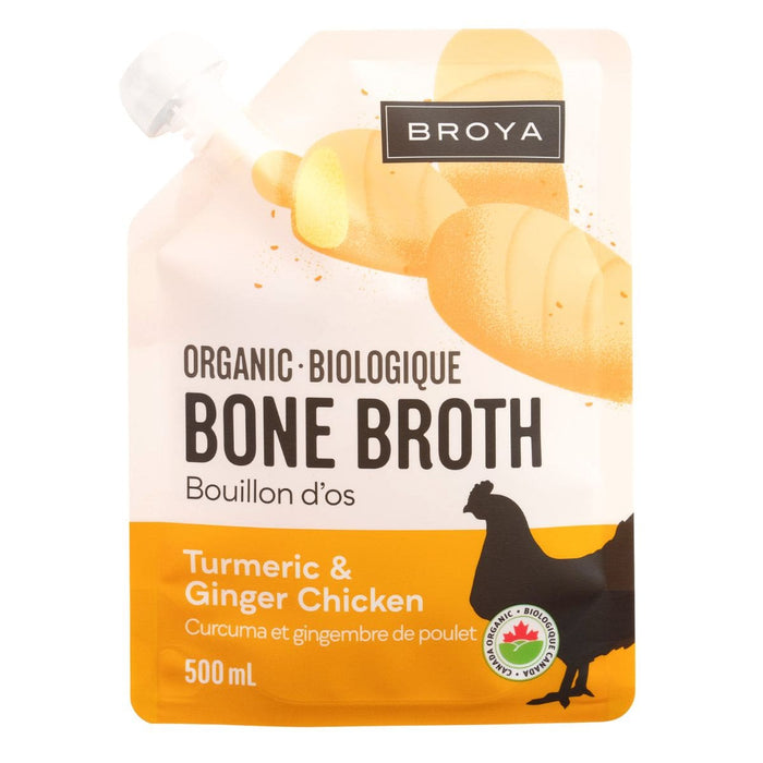 Broya - Bone Broth Chk Turmeric & Ginger, 500 mL