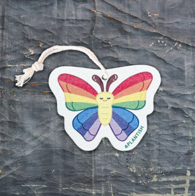 Plantish - Dewdrop Dwellers Sponge - Butterfly, Each