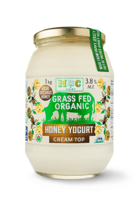 M-C Dairy - Gf Organic Honey Yogurt, 1 kg