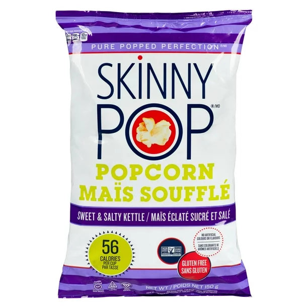 Skinny Pop - Sweet & Salty Kettle Corn, 125 g