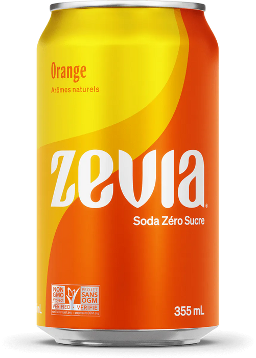 Zevia - Orange, 354 mL