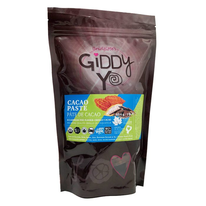 Giddy Yoyo - Cacao Paste - 454 g