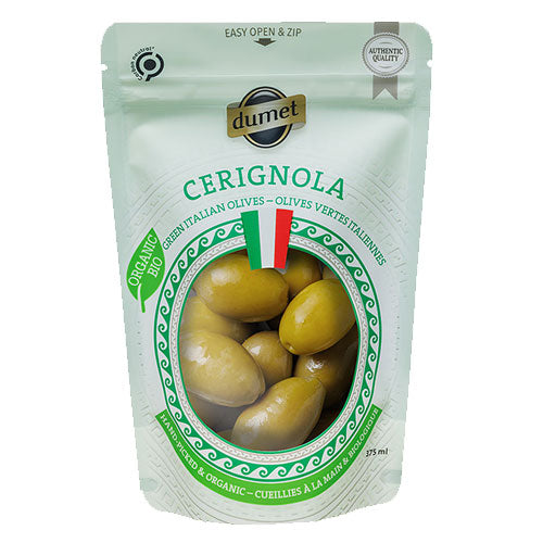 Dumet - Organic Green Cerignola Olives, 270 g