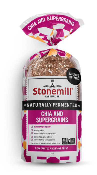 Stonemill Bread - Chia Supergrains Bread, 454 g