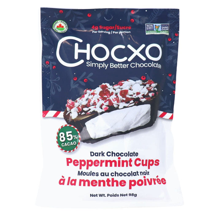 ChocXO - Peppermint Cups, 98 g