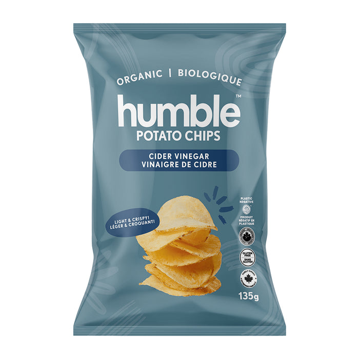 Humble Potato Chips - Sea Salt & Cider Vinegar 135 g