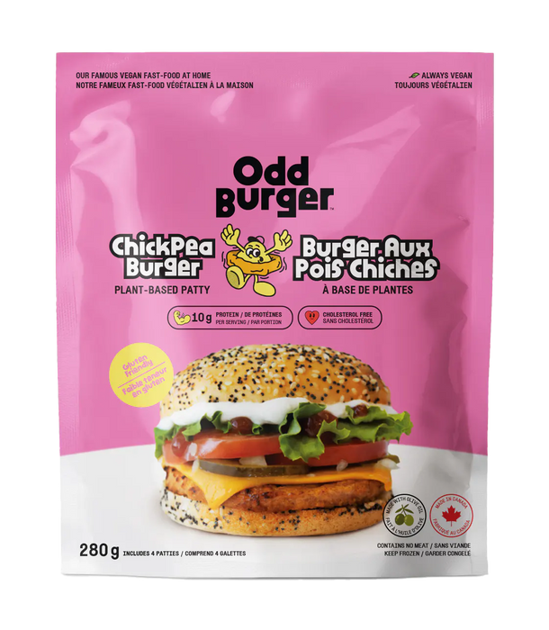 Odd Burger - Chickpea Burger, 280 g