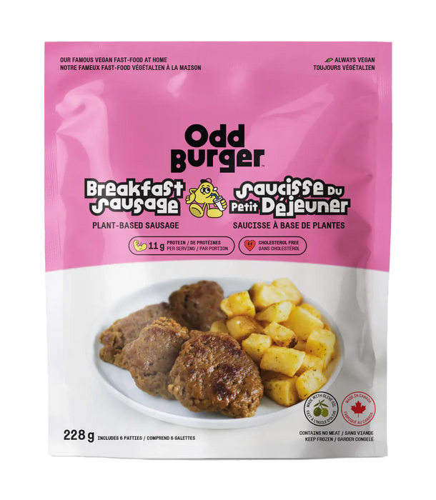 Odd Burger - Breakfast Sausage, 228 g