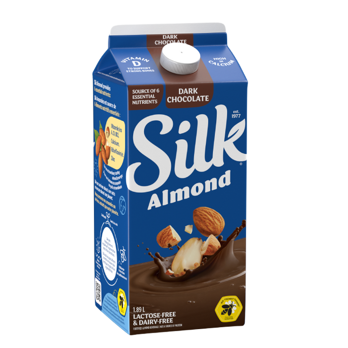 Silk - Almond Beverage - Dark Chocolate, 1.89 L