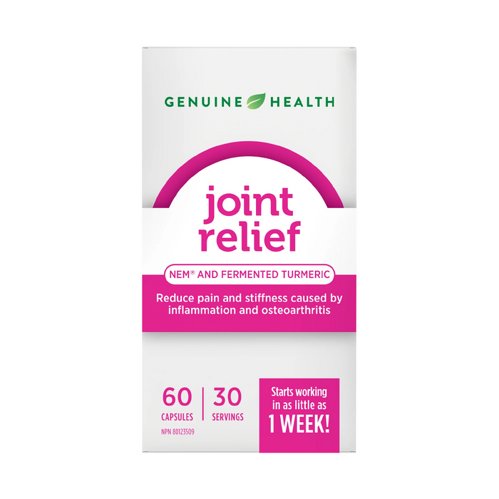 Genuine Health - Joint Relief, 60 Caps