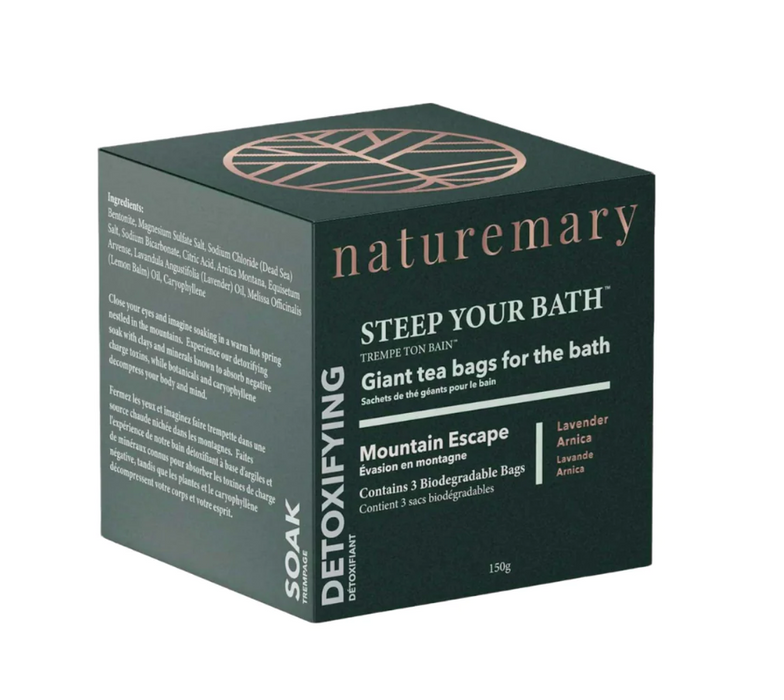 Naturemary - Bath Tea Bags - Mountain Escape, 150 g