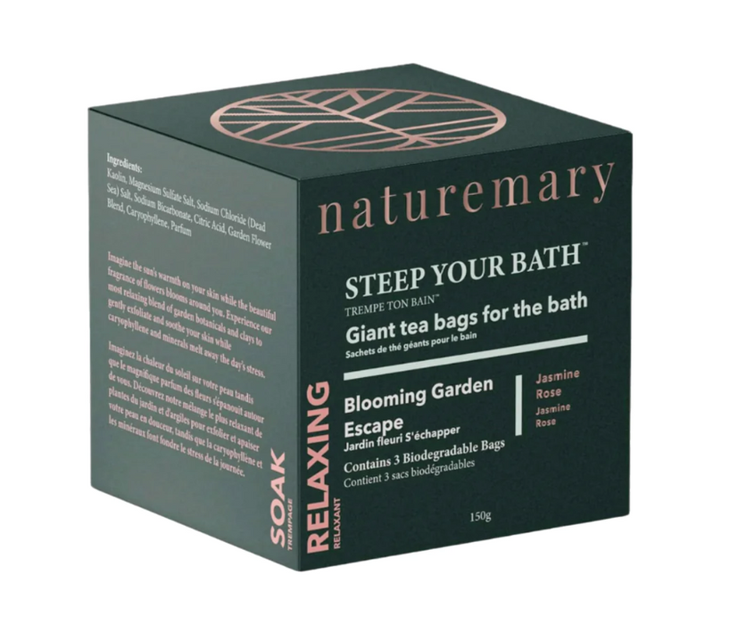 Naturemary - Bath Tea Bags - Garden Escape, 150 g