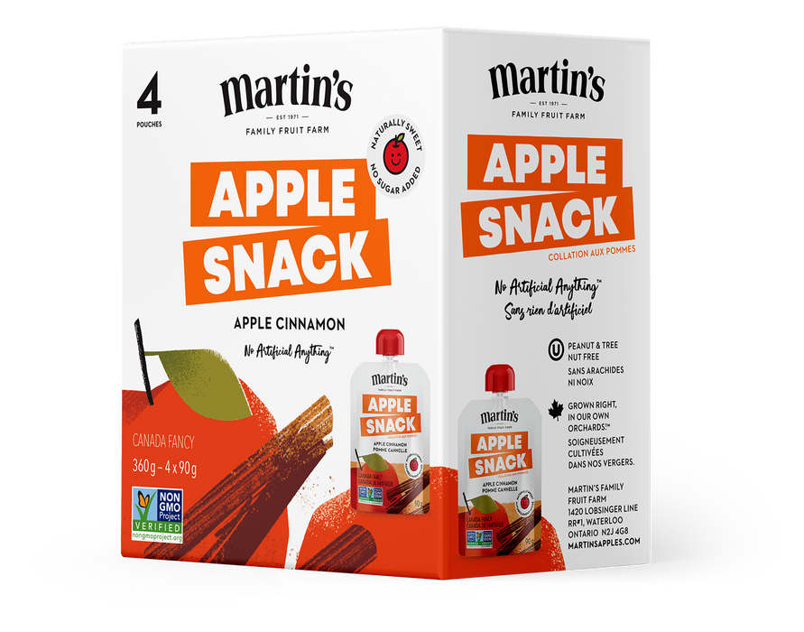 Martin's - Apple Cinnamon - 4 Pack, 4x90 g