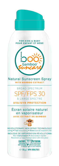Boo Bamboo - SPF 30 Baby Sunscreen Mini Spray, 50 g