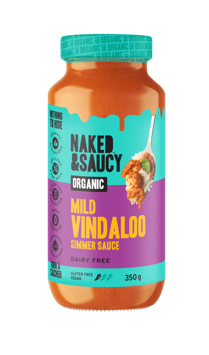 Naked and Saucy - Mild Vindaloo, 350 g
