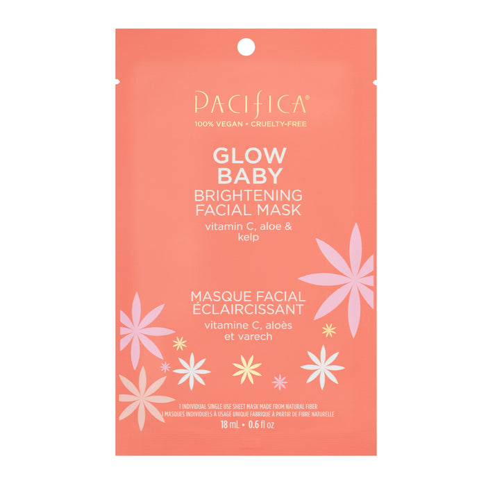Pacifica - Glow Baby Brightening Facial Mask, 18 mL
