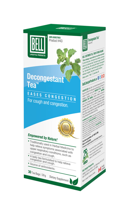 Bell - Decongestant Tea, 30 Count