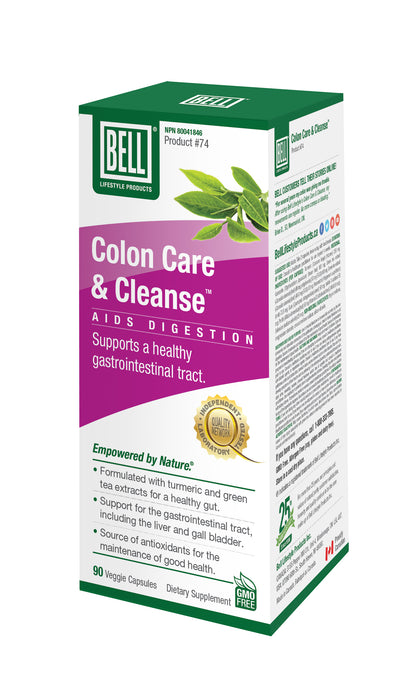 Bell - Colon Care & Cleanse, 90 Caps