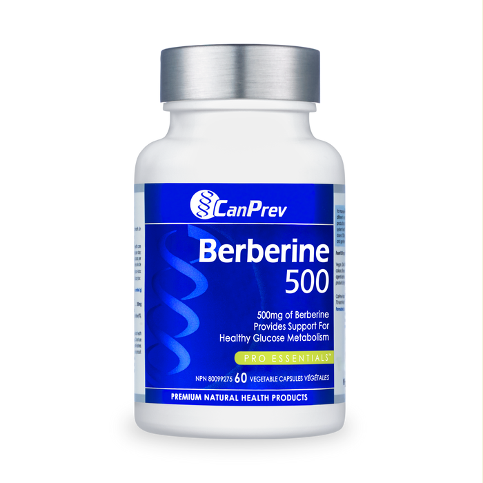 CanPrev - Berberine 500mg, 60 Vcaps