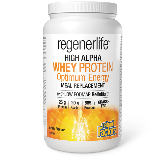 Natural Factors - RegenerLife High Alpha Whey Van, 885 g