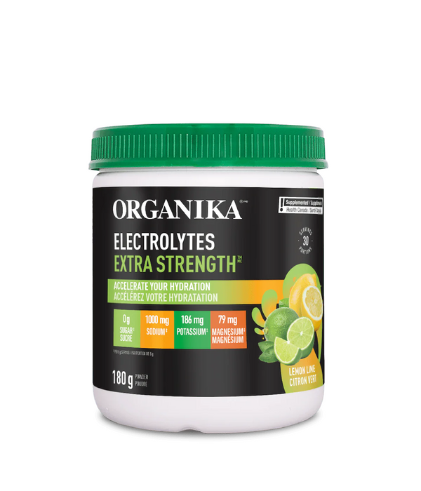 Organika - Electrolytes Extra Strength L/L, 180 g