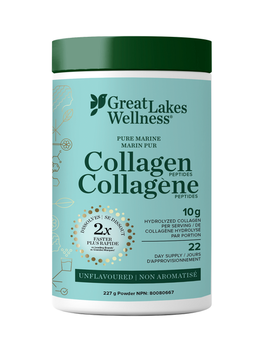 Great Lakes Wellness - Collagen Marine Unflavoured, 227 g
