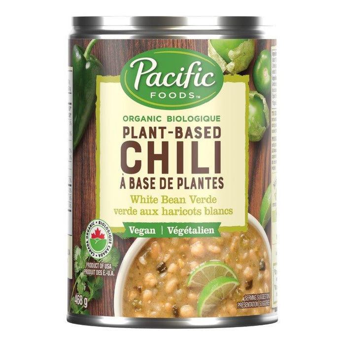 Pacific Foods - Chili - White Bean Verde, 468 g