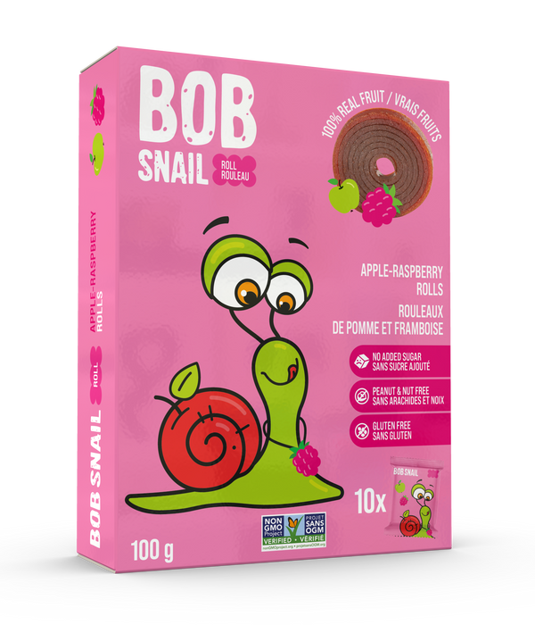 Bob Snail - Rolls - Apple-Raspberry, 100 g