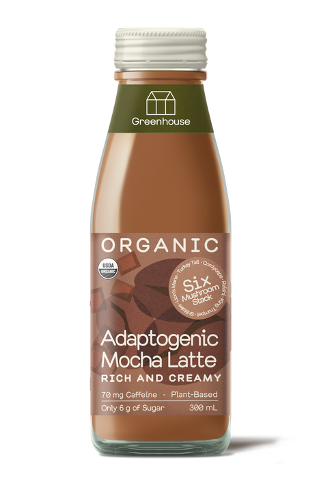 Greenhouse Juice - Adapotogenic Mocha Latte, 300 mL