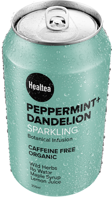 Healtea - Peppermint & Dandelion, 355 mL