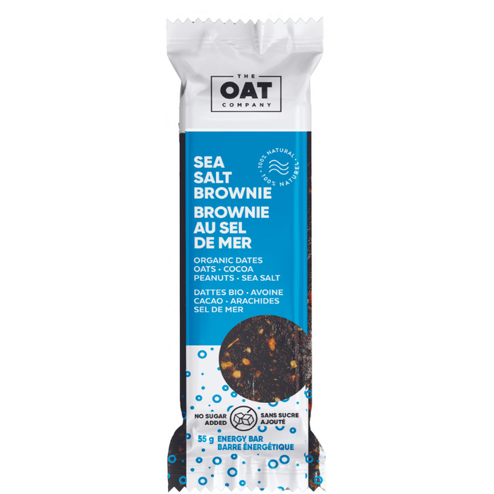 The Oat Company - Sea Salt Brownie Energy Bar, 55 g